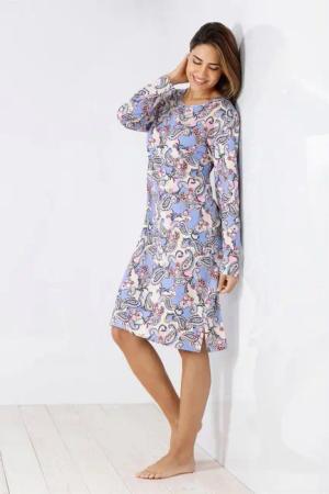 Hajo Nachthemd Damen Nachthemd Klima Komfort® DAS ORIGINAL Single Jersey