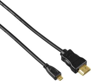 Hama High Speed Stecker Typ A - Stecker Typ D (Micro), HDMI-Kabel, (2 cm)