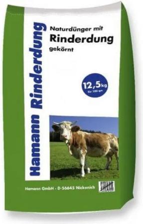 Hamann Mercatus GmbH Bodenverbesserer Hamann Mercatus Naturdünger mit Rinderdung 12,5 kg
