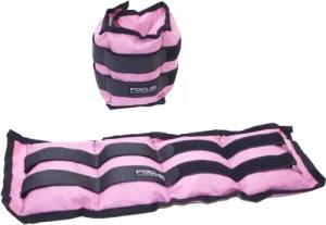 Handgelenk-/Knöchelgewicht - 2 x 2,5 kg - Pink