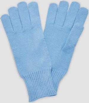 Handschuhe aus Feinstrick mit Stulpe