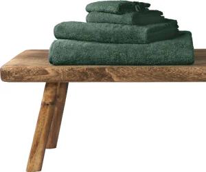 Handtuch Skyline Color 50x100 dunkelgrün - SCHIESSER Home 50*100