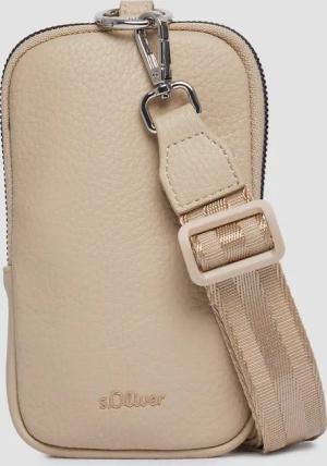Handy-Tasche aus Lederimitat mit Leo-Lining