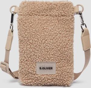 Handy-Tasche aus Teddyplüsch