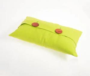 HängemattenGlück Sofakissen - natürlich - mit Latex & Kapok Füllung