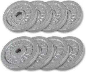 Hantelscheibenset Eisen 4x2,5 kg und 4x5 kg