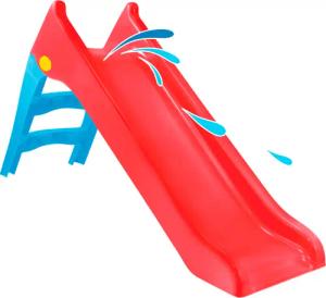 Happy People 74401 - Kinderrutsche (rot/blau, 148x43x81cm) Gartenrutsche Rutsche Slide freistehend Rutschbahn