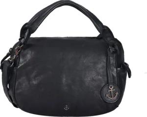HARBOUR 2nd Handtasche Saphira, Damen Umhängetasche, Schultertasche mit Anker-Logoprägung