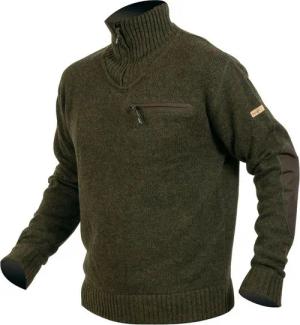 Hart Troyer Warmer Troyerpullover "Québec" oliv/grün Herren Jagdtroyer von Oefele