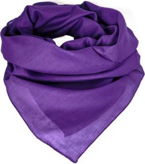 Hathi Halstuch Tuch Halstuch 100% Baumwolle unifarben lila, ca. 100 x100 cm, (1-St)