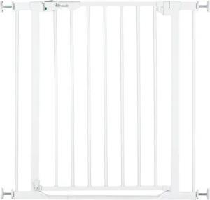 Hauck Türschutzgitter Clear Step Autoclose 2, White, auch als Treppenschutzgitter verwendbar, 75-80, flacher Durchgang