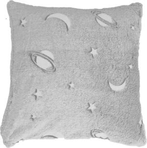 Haus und Deko Kissenbezüge Kissenbezug 40x40 cm Planeten Einhorn Dino leuchtet im Dunkeln Kissen, (1 Stück)