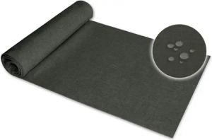 Haus und Deko Tischläufer Tischläufer rechteckig Leinenoptik beschichtet (1-tlg)