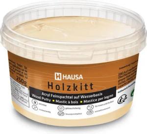 Hausa Holz-Reparaturset Holzkitt, 250g gebrauchsfertig ausgezeichnete Füllkraft rissbeständig, 1-St., Gramm Eiche Mittel Holzspachtelmasse Kitt für Holz, Holzspachtel/Füllmasse zum Reparieren