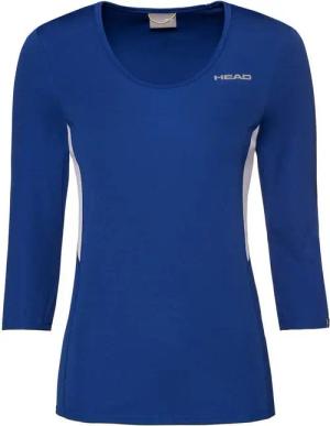 Head Langarmshirt Tennis-3/4 Club Tech royalblau Damen