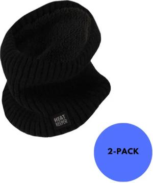 Heatkeeper - Damenschal - Schwarz - 2-teilig