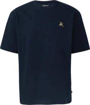 Heavy Jersey T-Shirt im Relaxed Fit mit Stickerei