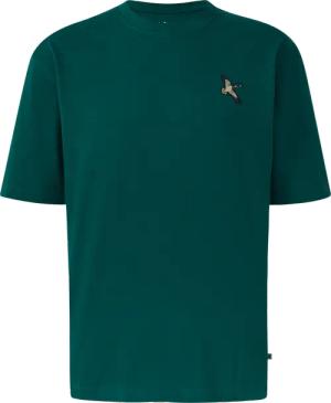 Heavy Jersey T-Shirt im Relaxed Fit mit Stickerei