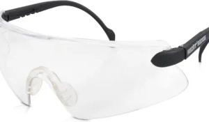 Hecht Arbeitsschutzbrille 900106 mit Anpassung an jede Kopfform, Guter Seitenschutz