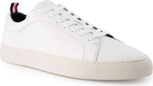 HECHTER PARIS Herren Sneaker weiß Glattleder