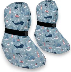 HECKBO Baby Füßlinge wasserdicht mit Vlies Futter verschiedene Motive Babystiefel