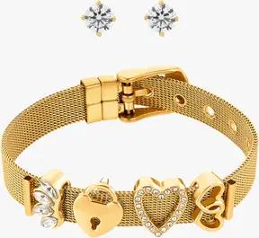 Heideman Damen Milanaise Geschenkset : Gold