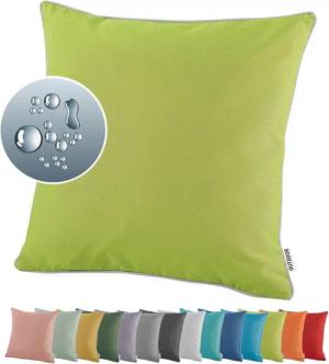 heimtexland Dekokissen Outdoorkissen Garten Deko Outdoor Kissen gefüllt, schmutz- und wasserabweisend