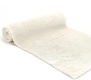 heimtexland Tischläufer Kunstfell Tischband Chalet Deko Winter Tischdeko (Typ902 1-tlg), Dekofell 28x200 cm I DIY Deko I Weihnachten I zuschneidbar