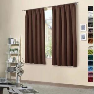 heimtexland Verdunkelungsvorhang Verdunklungsgardinen Thermo Vorhänge blickdicht (2 St), Kräuselband, verdunkelnd, Verdunklungsstoff, Sonnenschutz Verdunkelung Kälteisolierung Schalldämmung