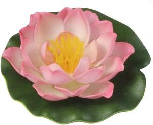Heissner Teichfigur Heissner künstliche Seerose rosa Ø 18 cm