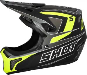 Helm Shot Rogue Erwachsene - Schwarz Neongelb Matt