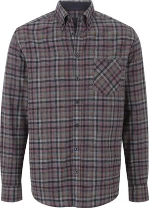 Hemd GEROTANI dunkelblau lila