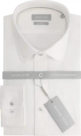 Hemd Michael Kors Cotton Linen Slim