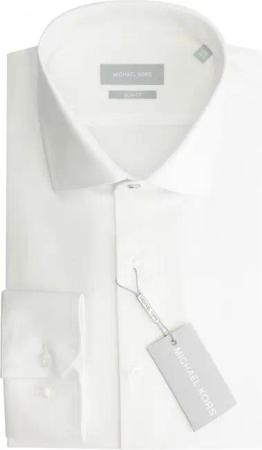 Hemd Michael Kors Fine Herringbone Modern