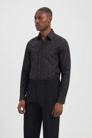 Hemd Michael Kors Mk Jacquard Slim Fit