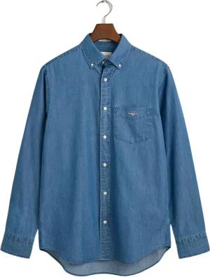 Hemd regular fit indigo Gant