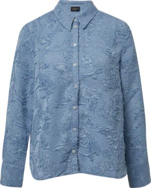 Hemdbluse mit 3D-Effekt