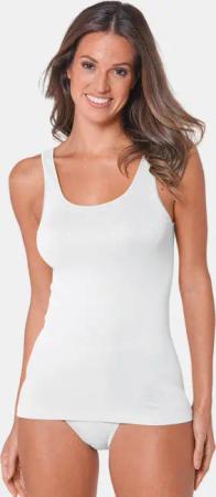 Hemdchen mit Satinrand - weiß - Gr. 42 von Goldner Fashion