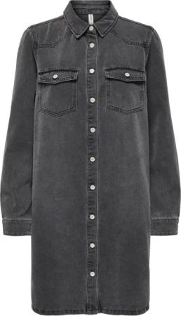 Hemdkleid langarm Damen Only Lisa Gua