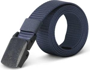 hemmy Fashion Stoffgürtel Canvas Gürtel 130cm (1-St., Stück) Verstellbarer Arbeitsgürtel ohne Löcher, Gürte mit Kunststoffschnalle