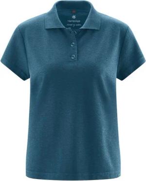 HempAge Klassisches Damen-Poloshirt Hanf/Biobaumwolle