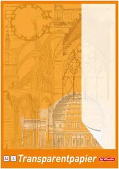 HERLITZ 696401 Transparentpapierblock A4 30 Blatt