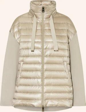 HERNO Daunenjacke im Materialmix