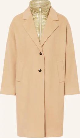 HERNO Wollmantel mit abnehmbarer Blende