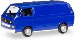 HERPA 093149 1:87 VW T3 Kasten, ultramarinblau