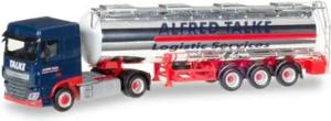 HERPA 307291 1:87 DAF XF SC Chromtank-Sattelzug "Talke"