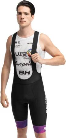 Herren burgos burpellet bh x siroko kurze fahrradträgerhose BBBH Andres Black S