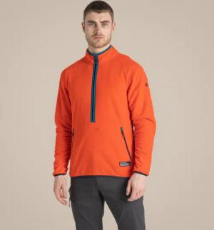 Herren CO2 Renu Fleece mit halbem Reißverschluss