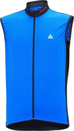 Herren Fahrradtrikot Kurzarm Radtrikot Ärmellos Comfort Line Blau Schwarz