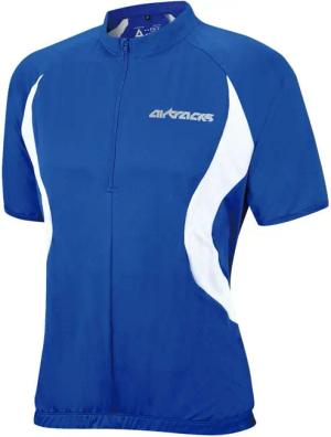 Herren Fahrradtrikot Kurzarm Radtrikot Team Blau